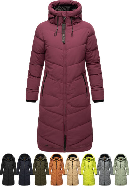 Navahoo Benikoo Damen Lange Winterjacke