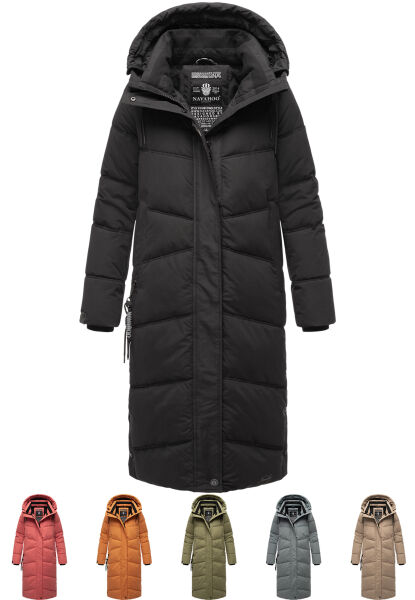 Navahoo Navahoo Kuschelmausi lange Damen Winterjacke