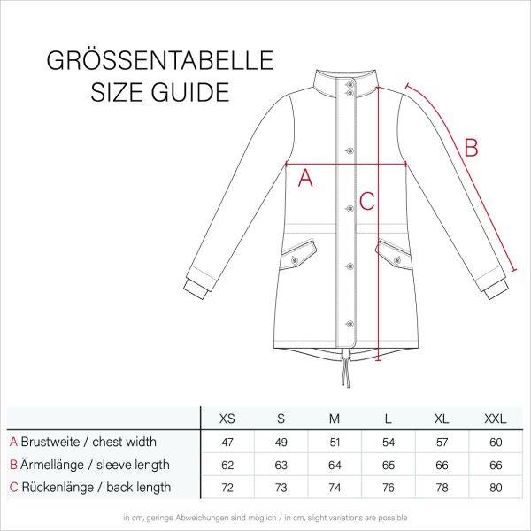 Navahoo Navahoo Laura Warme Damen Winterjacke Mit Kapuze