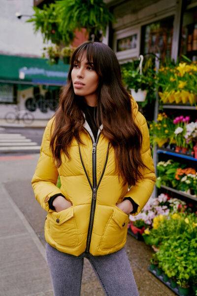 Navahoo Navahoo Megan Damen Winter Steppacke Mit Kapuze