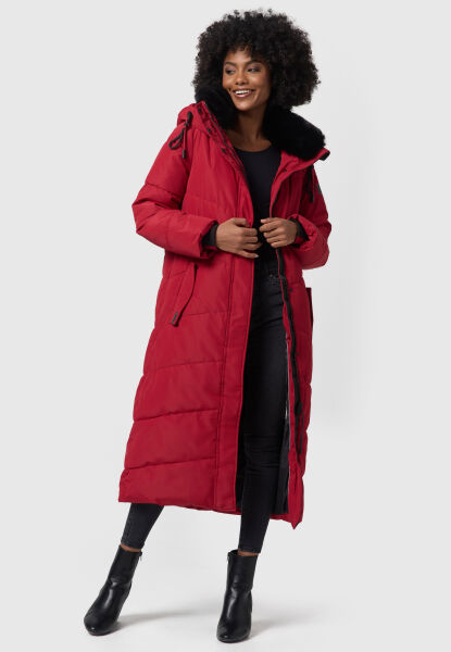 Navahoo Navahoo Hingucker Damen Lange Winterjacke