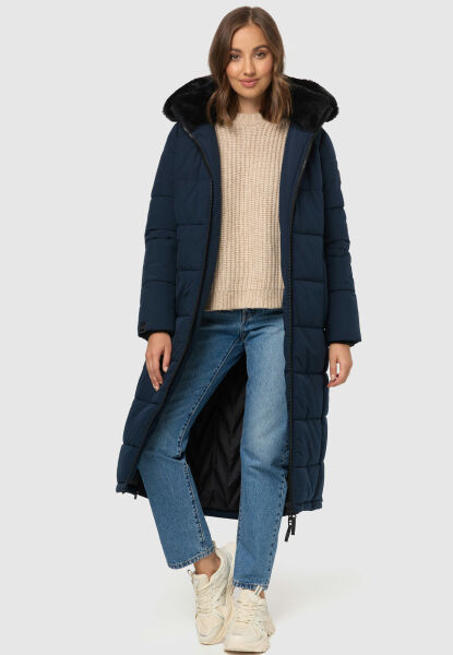 Navahoo Navahoo Knuddelfee Damen Lange Winterjacke