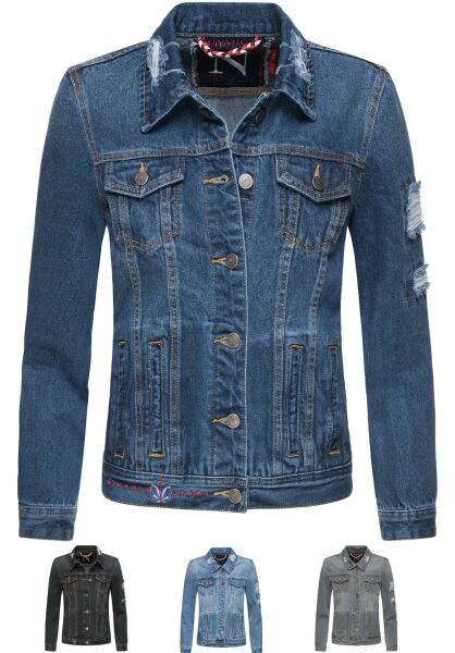 Navahoo Navahoo Pamuyaa Damen Jeans Jacke