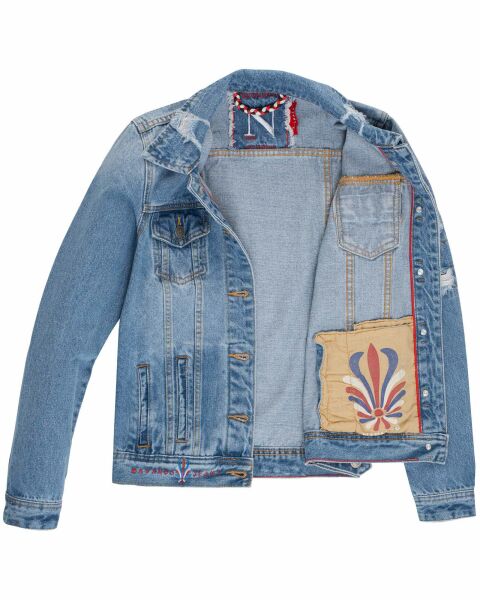 Navahoo Navahoo Pamuyaa Damen Jeans Jacke