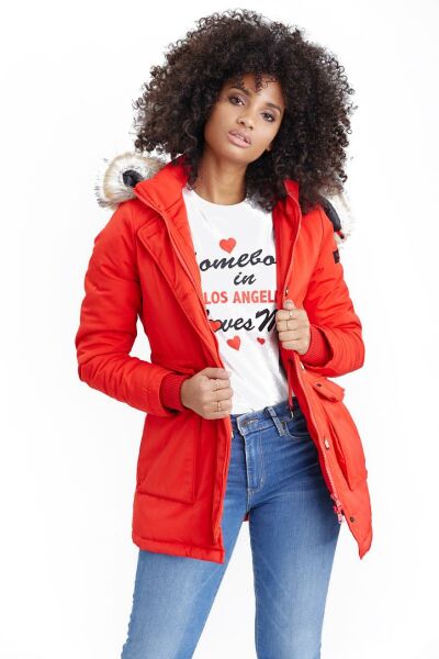 Navahoo Navahoo Schneeengel Damen Jacke Mit Kapuze