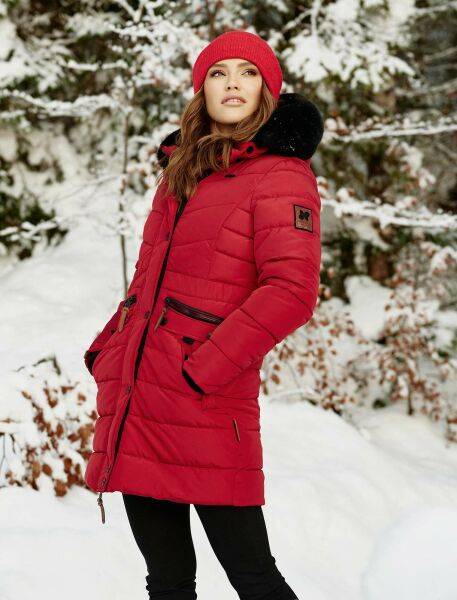 Navahoo Navahoo Paula Damen Parka Winterjacke Gefüttert