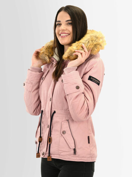 Navahoo Navahoo Pearl Damen Winterjacke Mit Kunstfell
