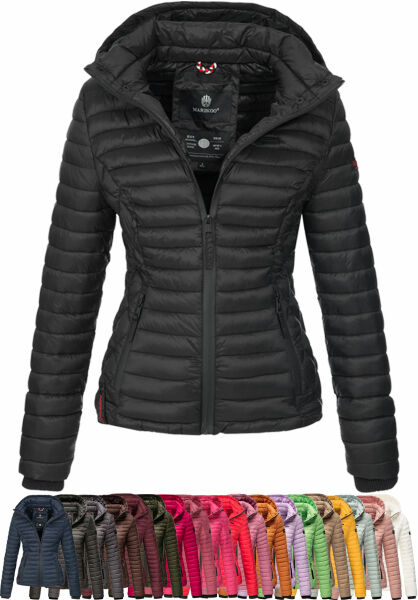 Navahoo Samtpfote leichte Damen Steppjacke