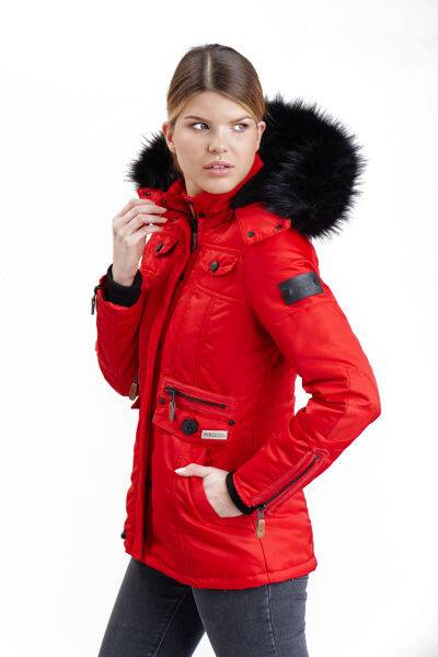 Navahoo Navahoo Schätzchen Damen Jacke Mit Teddyfell