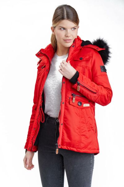 Navahoo Navahoo Schätzchen Damen Jacke Mit Teddyfell