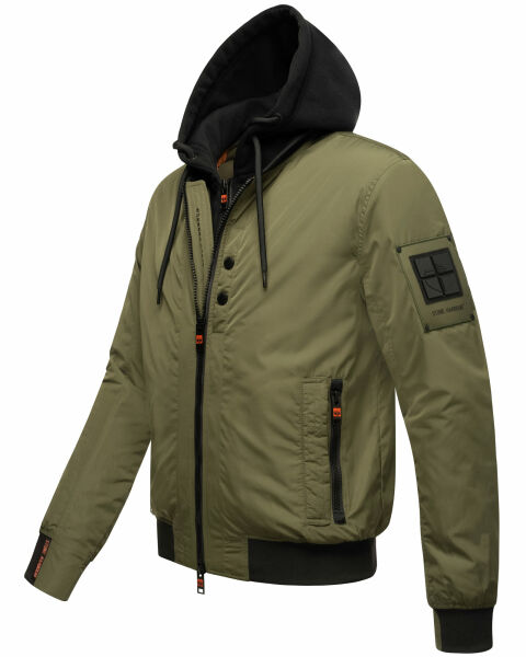 Navahoo Stone Harbour Hoobo Herren Bomber Jacke