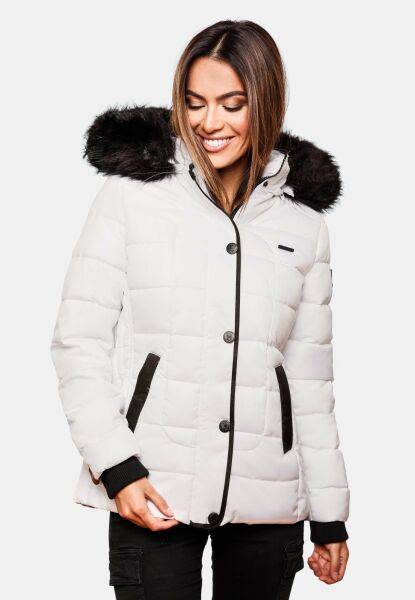 Navahoo Unique Damen Gesteppte Winterjacke