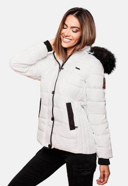 Navahoo Unique Damen Gesteppte Winterjacke
