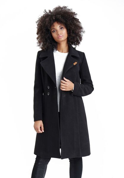 Navahoo Navahoo Wooly Damen Trenchcoat Winter Mantel