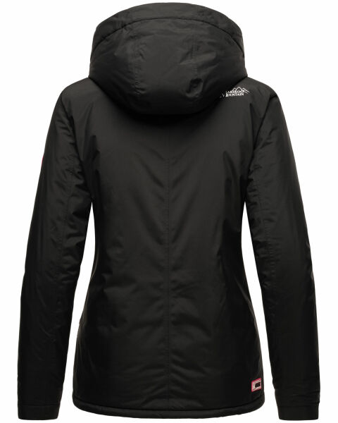 Navahoo Rabeaa Damen Winter Jacke Kurz Winterjacke Outdoor Kapuze Gefüttert