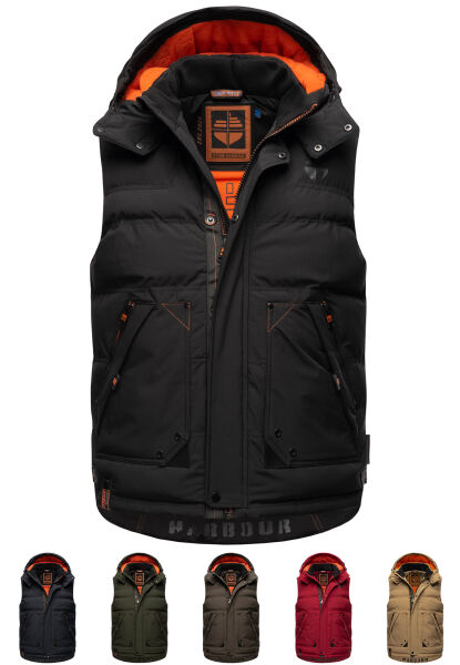 Navahoo Stone Harbour Egoor Herren Winter Steppweste