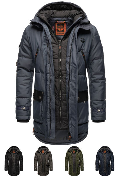 Navahoo Stone Harbour Tahaa Herren Winterjacke / Winterparka