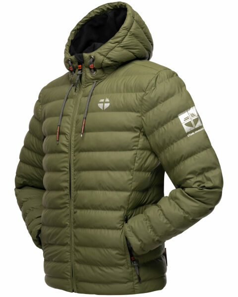 Navahoo Stone Harbour Zaharoo Wasserdichte Herren Regen Steppjacke