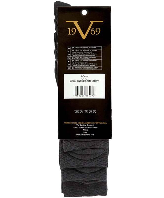 Nebulus 19V69 5erPack Business Socken Kariert Herren