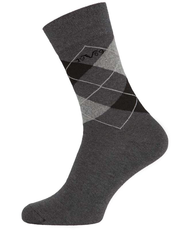 Nebulus 19V69 5erPack Business Socken Kariert Herren
