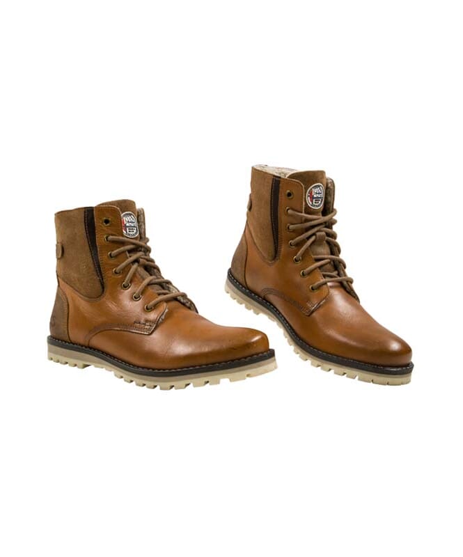 Nebulus Leder Winterstiefel CLARK Herren Mit Merinowolle