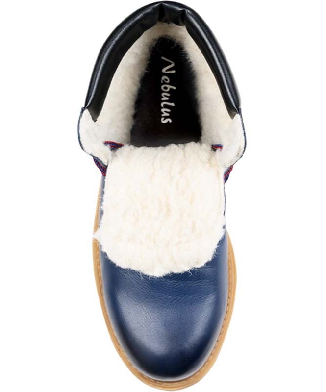 Nebulus Leder Winterstiefel HIBO Herren Mit Merinowolle