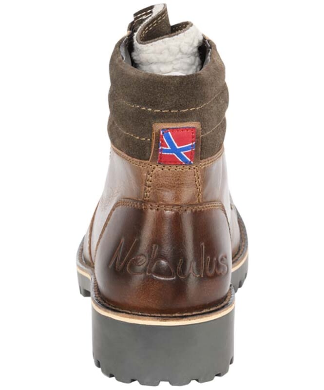 Nebulus Leder Winterstiefel HIKING Damen Mit Merinowolle