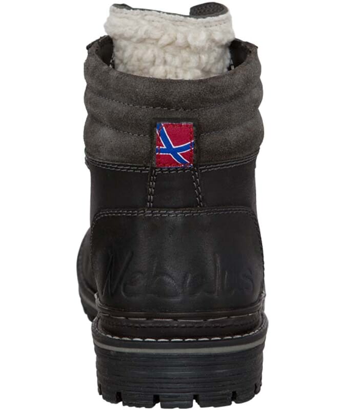 Nebulus Leder Winterstiefel HIKING Herren Mit Merinowolle