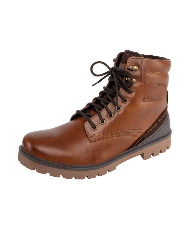 Nebulus Leder Winterstiefel NORDAS Herren Mit Merinowolle