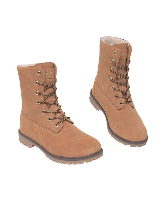 Nebulus Leder Winterstiefel OTTAWA Herren Mit Merinowolle