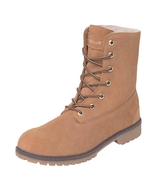 Nebulus Leder Winterstiefel OTTAWA Herren Mit Merinowolle