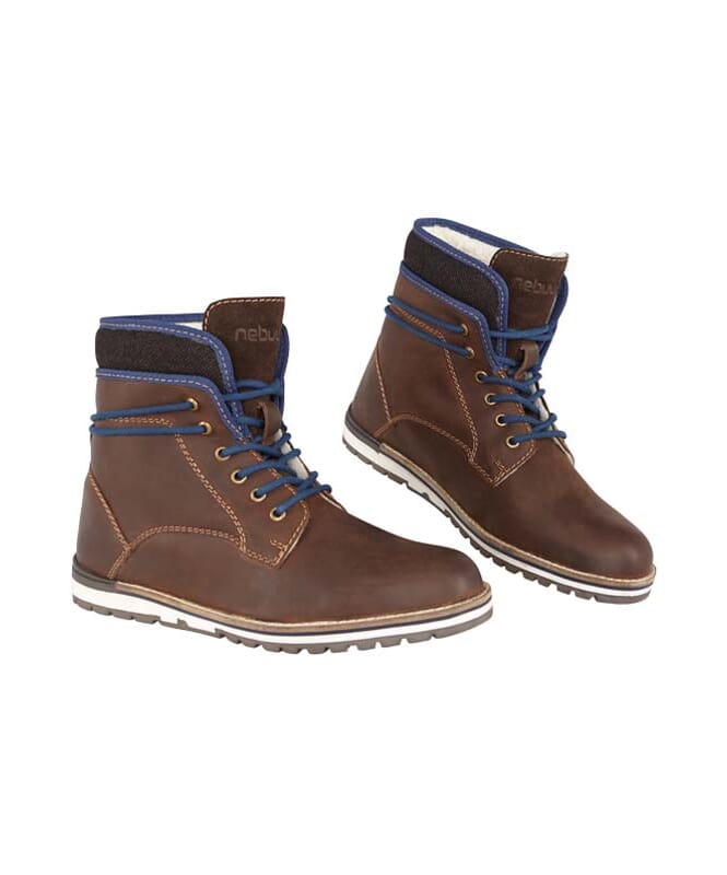 Nebulus Leder Winterstiefel RANGER Herren Mit Merinowolle