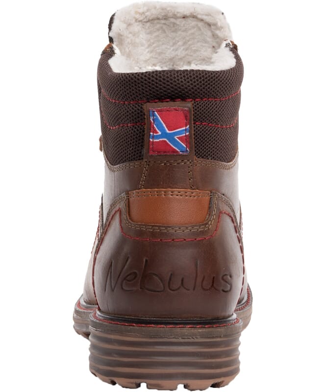 Nebulus LEDER WINTERSTIEFEL TOWER HERREN MIT MERINOWOLLE