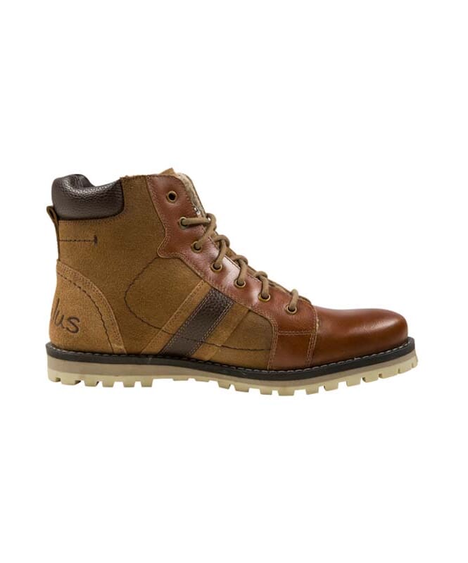 Nebulus Leder Winterstiefel WALKER Herren Mit Merinowolle