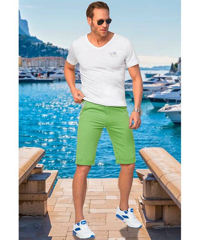 Nebulus Chino Short LORENS Herren