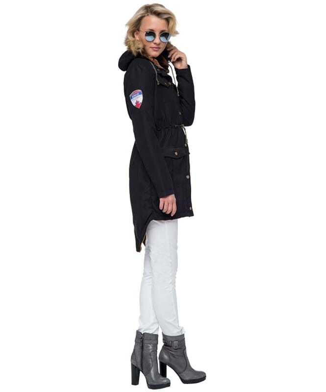 Nebulus Damenparka Mit Teddyfell MILANO Damen