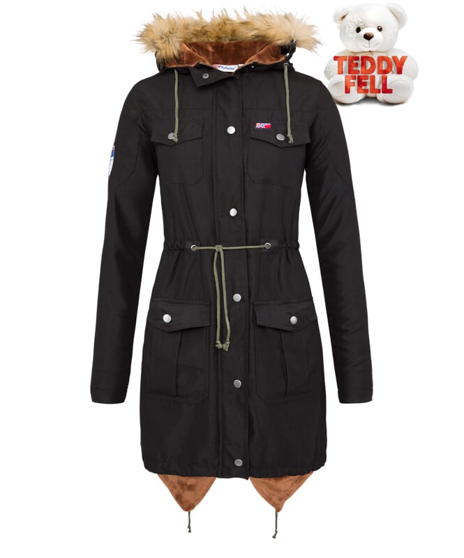 Nebulus Damenparka Mit Teddyfell MILANO Damen