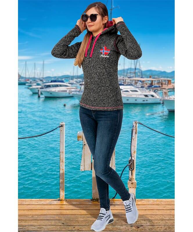 Nebulus Fleecehoody JAKE Damen