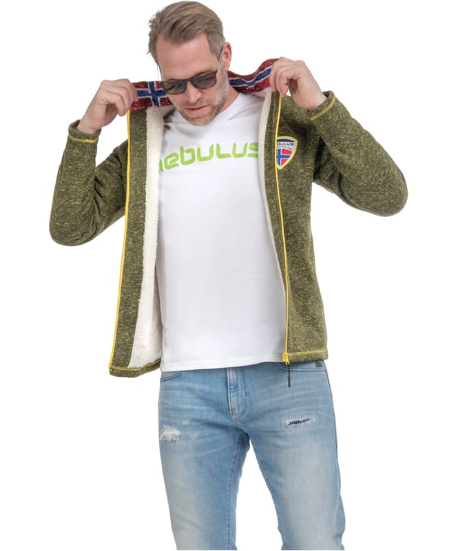 Nebulus Fleecejacke Mit Teddyfell LAGONDA Herren