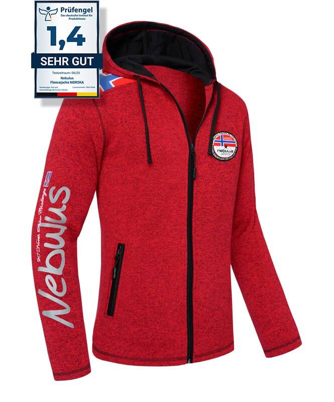 Nebulus Fleecejacke NORSKA Herren