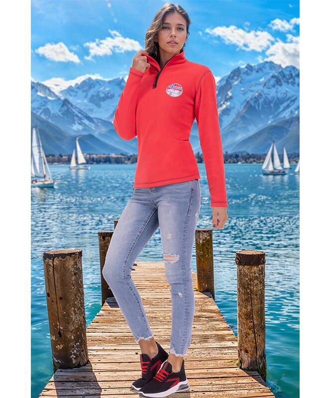 Nebulus Fleecepullover BRENT Damen