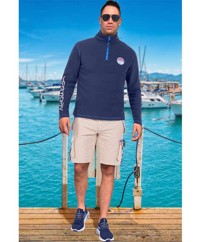 Nebulus Fleecepullover BRENT Herren