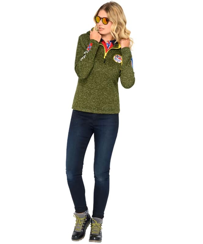 Nebulus Fleecepullover COSTRA Damen