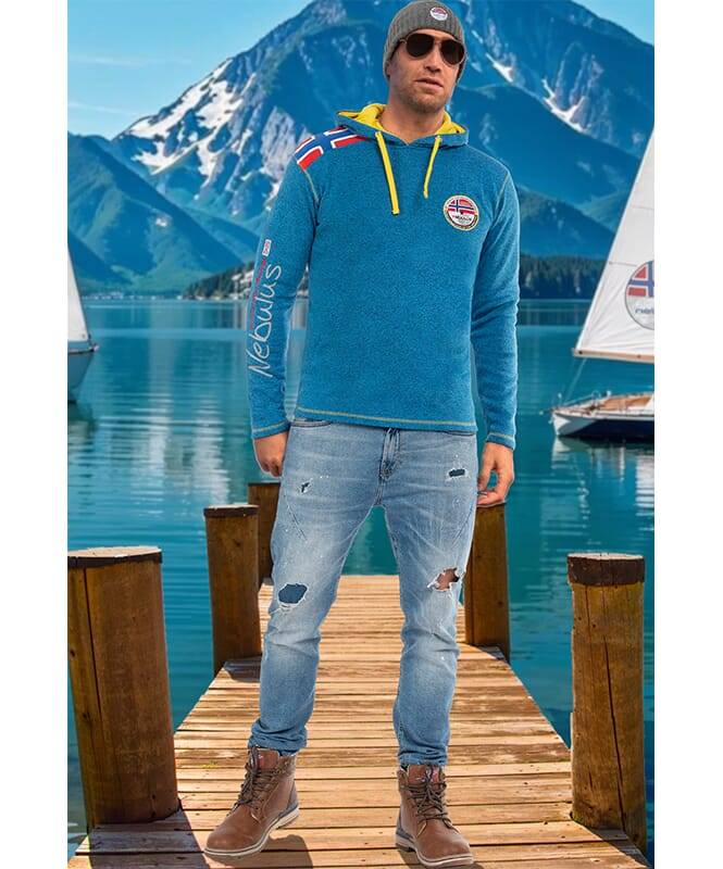 Nebulus Fleecepullover FLAGGY Herren