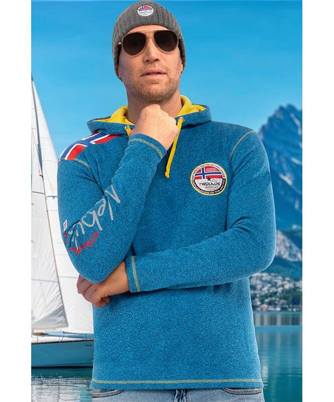 Nebulus Fleecepullover FLAGGY Herren