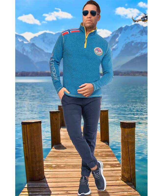 Nebulus Fleecepullover FLAGSTER Herren