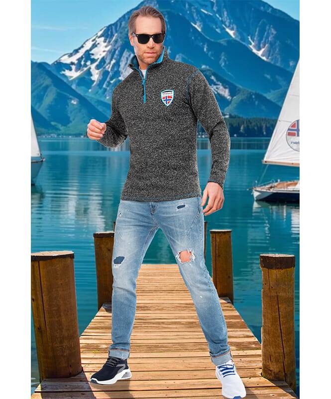 Nebulus Fleecepullover KYLE Herren