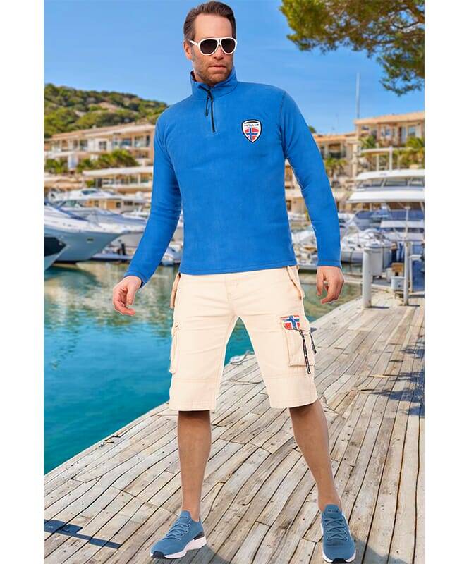 Nebulus Fleecepullover NARDY Herren