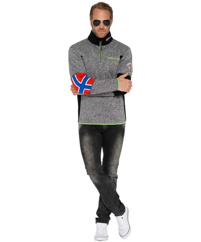 Nebulus Fleecepullover PAO Herren