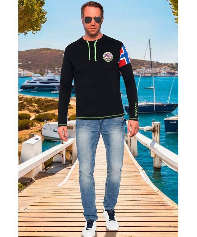 Nebulus Langarmshirt FRERK Herren